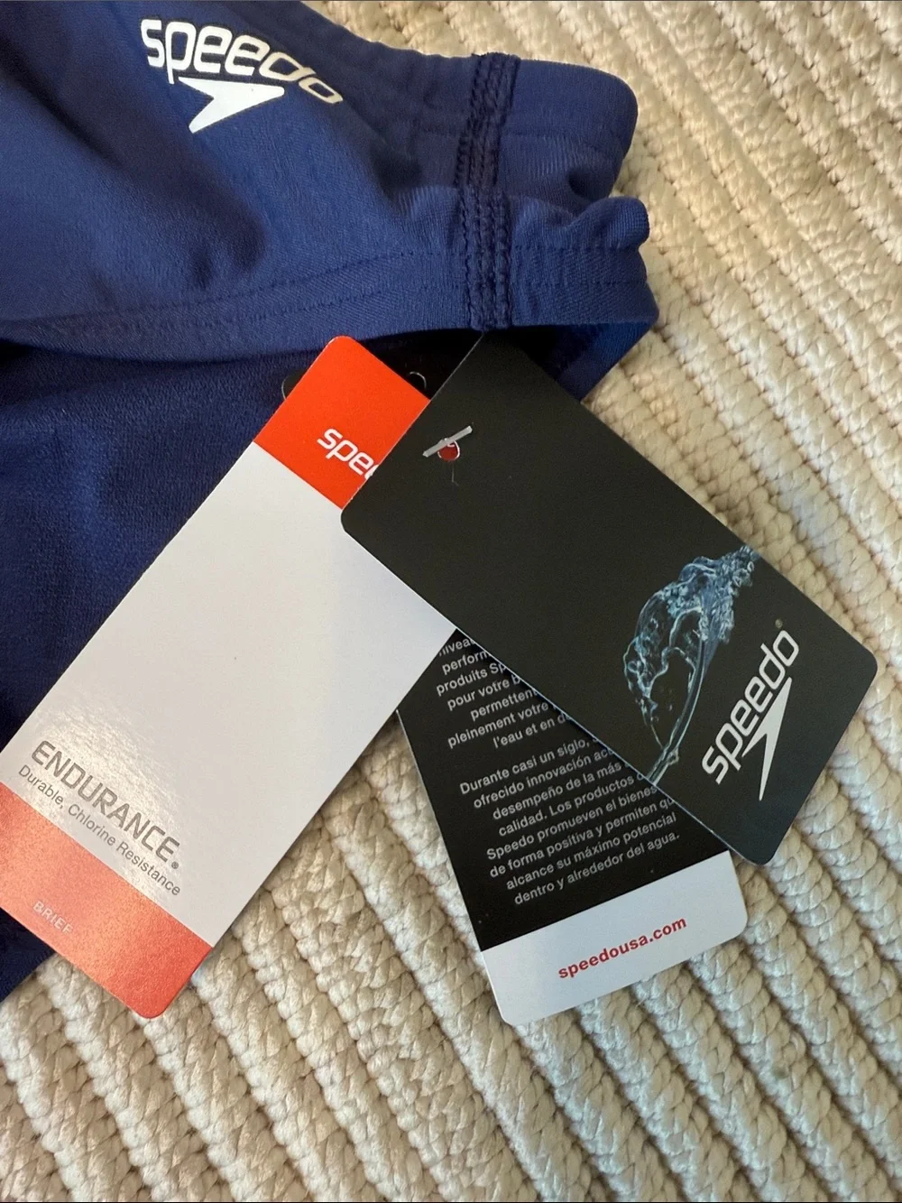 NWT Speedo swim Trunks size 32
